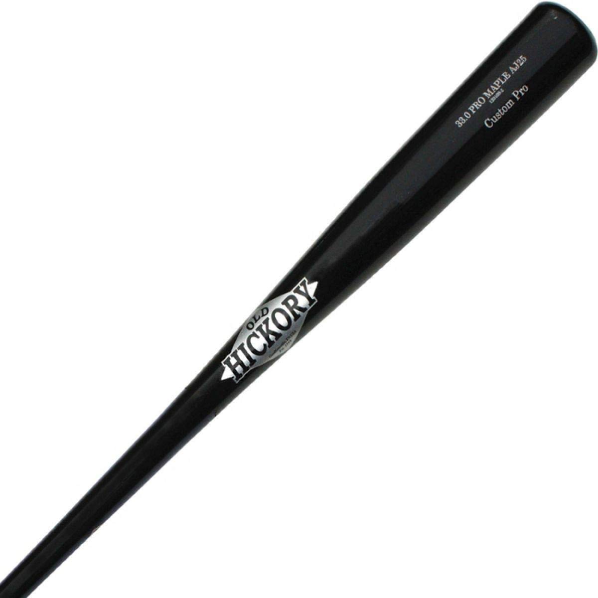 Amazon | Old Hickory Rock Mapleブラック木製野球バット | Old